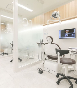 プライバシーに配慮した院内